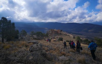 MONTAJE DE FOTOS DE LA DÉCIMA SALIDA TEMPORADA 2021-2022: ALDEIRE – RIO BENÉJAR – CASTAÑAR DE LA ROSANDRÁ – CASTILLO DE LA CABA.