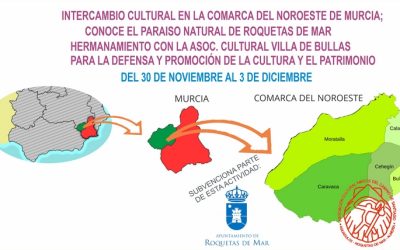 INTERCAMBIO CULTURAL COMARCA NOROESTE DE MURCIA: CONOCE EL PARAISO NATURAL DE ROQUETAS DE MAR